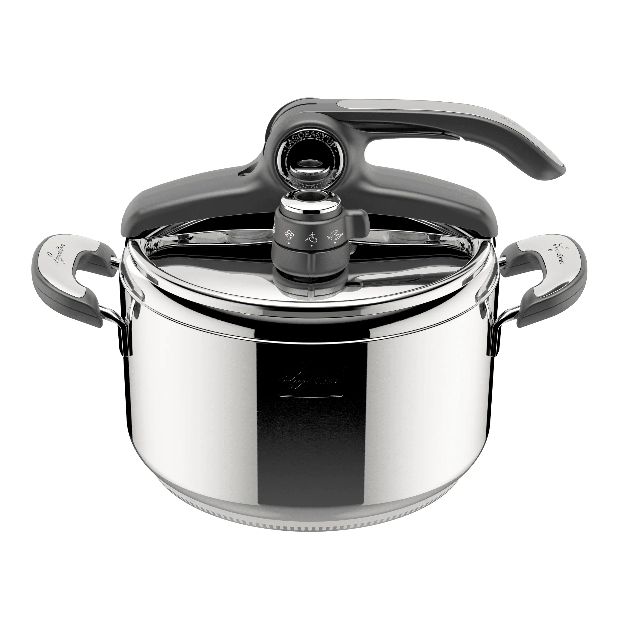 Pressure Cooker Lagostina Novia Vitamin Lagoeasy'Up 5 Liters 22 cm